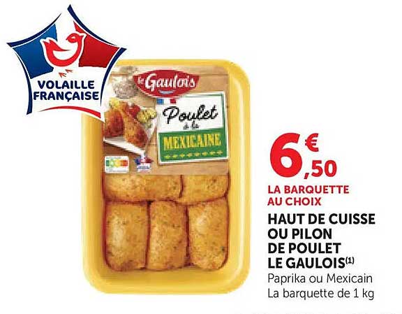 HAUT DE CUISSE OU PILON DE POULET LE GAULOIS (1)