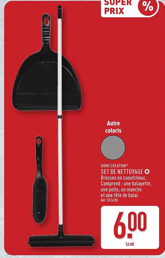 HOME CREATION® SET DE NETTOYAGE