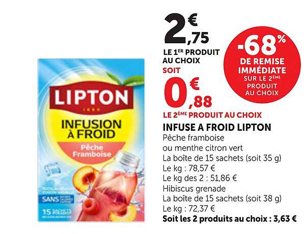 INFUSE A FROID LIPTON