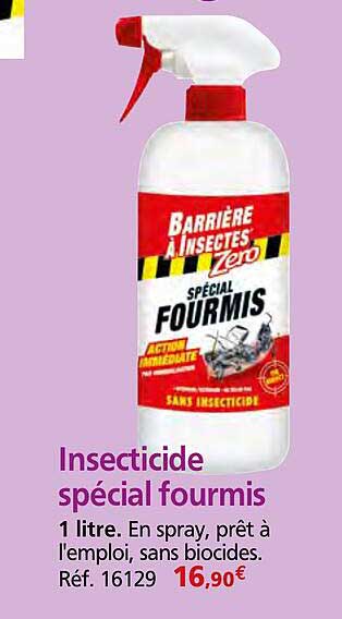 Insecticide spécial fourmis