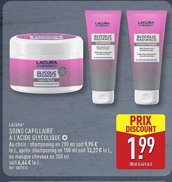 LACURA® SOINS CAPILLAIRE À L’ACIDE GLYCOLIQUE