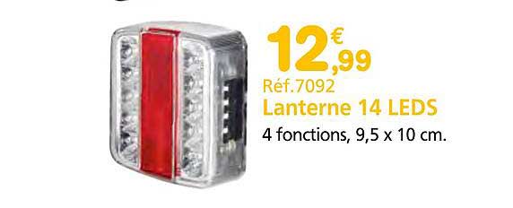 Lanterne 14 LEDS