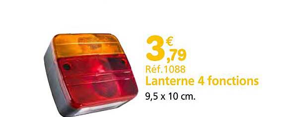 Lanterne 4 fonctions