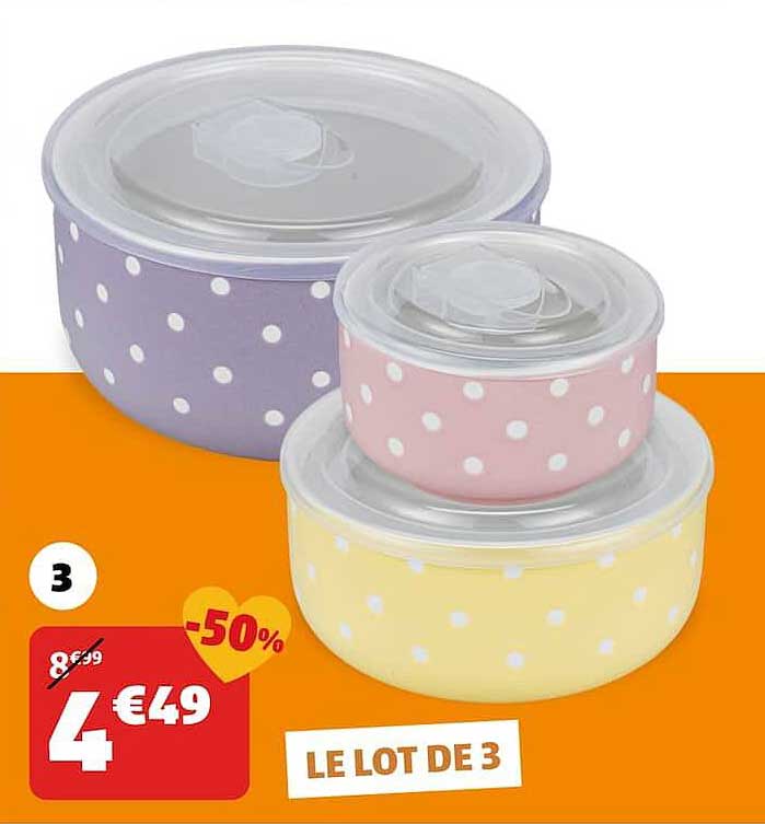 LE LOT DE 3