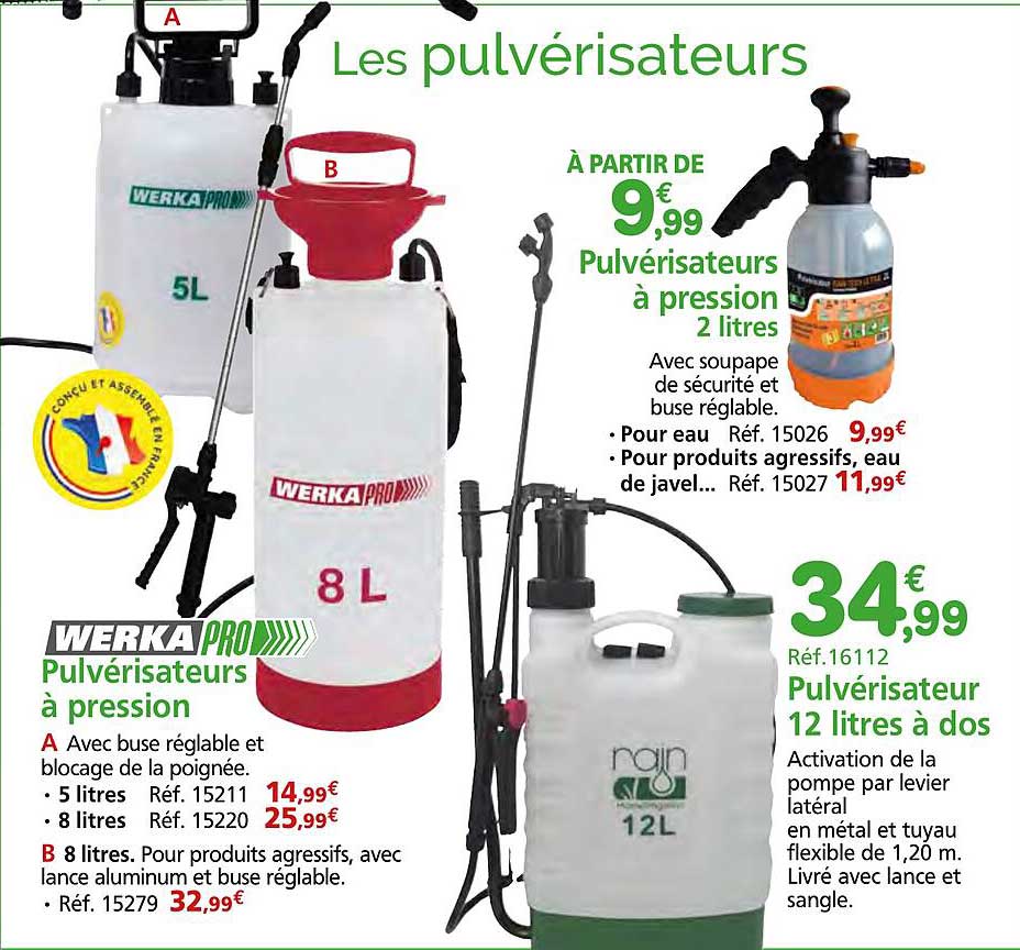 Les pulvérisateurs