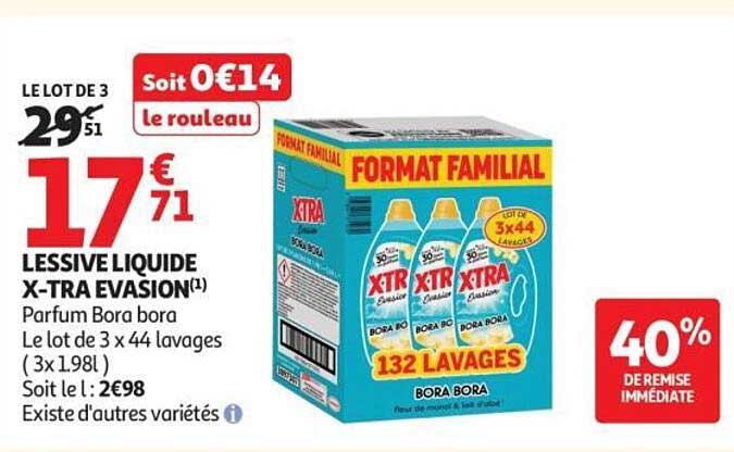 LESSIVE LIQUIDE X-TRA EVASION(1)