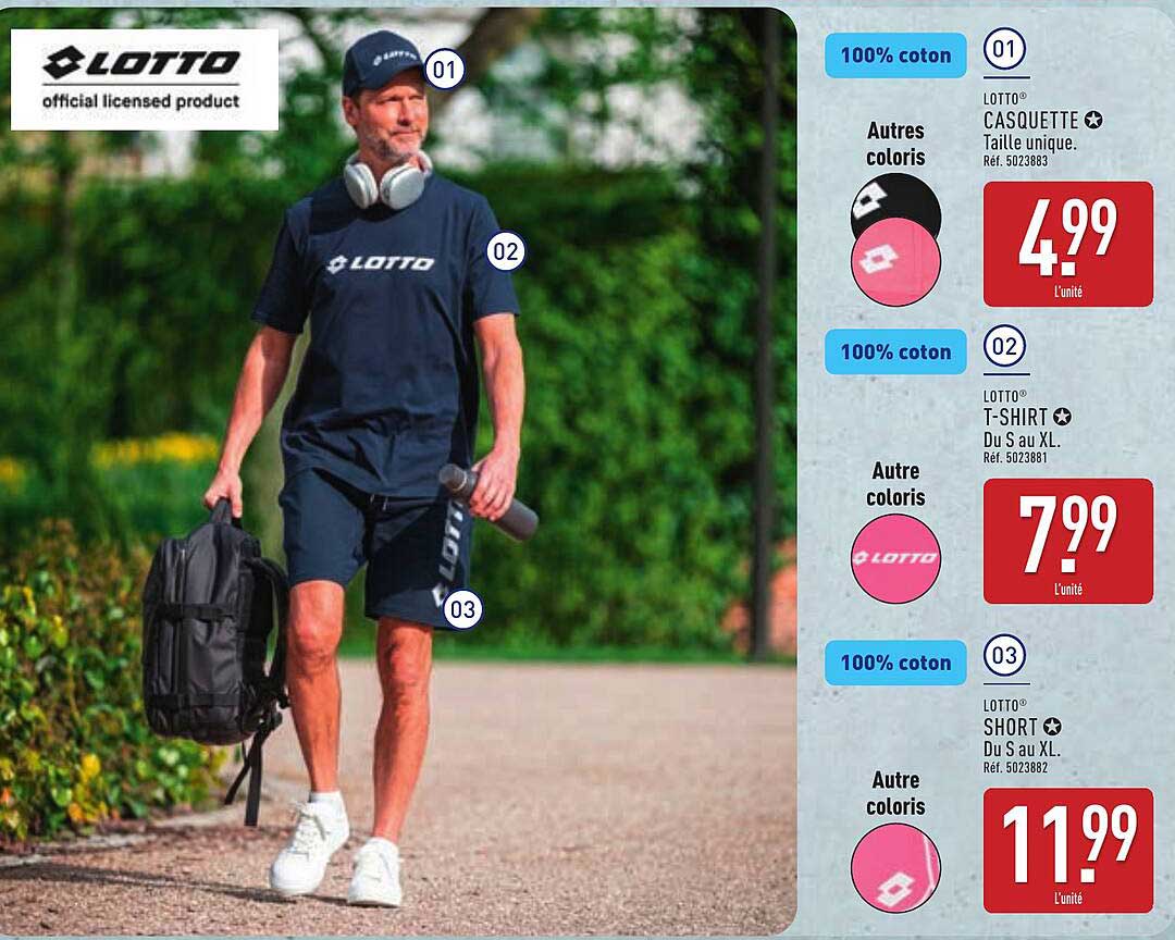 LOTTO CASQUETTE