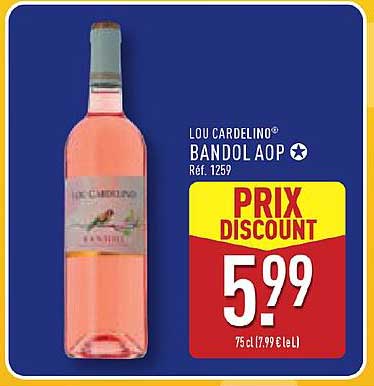 LOU CARDELINO® BANDOL AOP Réf. 1259