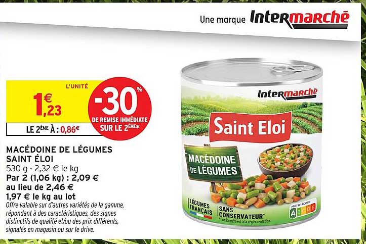 MACÉDOINE DE LÉGUMES SAINT ÉLOI