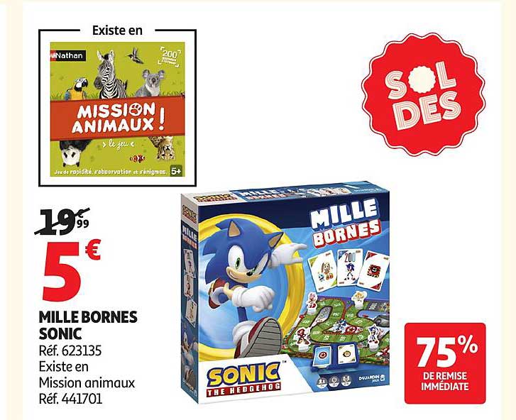MILLE BORNES SONIC