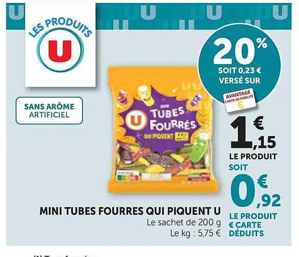 MINI TUBES FOURRES QUI PIQUENT U