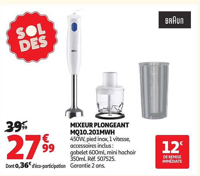 MIXEUR PLONGEANT MQ10.201MWH