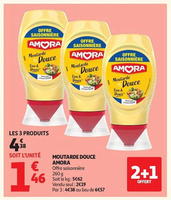 MOUTARDE DOUCE AMORA