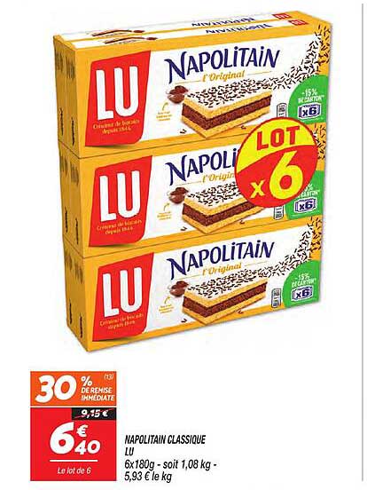 NAPOLITAIN CLASSIQUE LU
