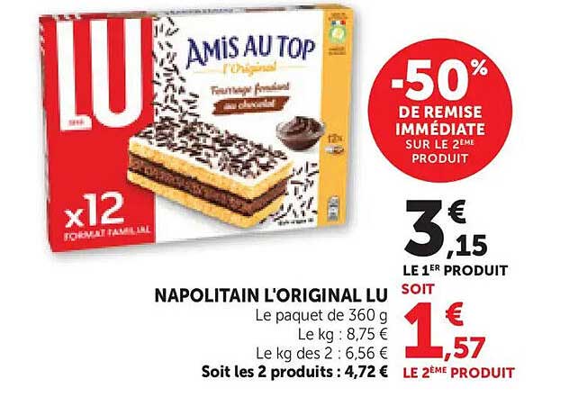 NAPOLITAIN L'ORIGINAL LU