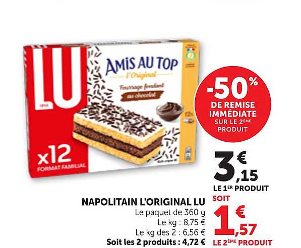 NAPOLITAIN L'ORIGINAL LU