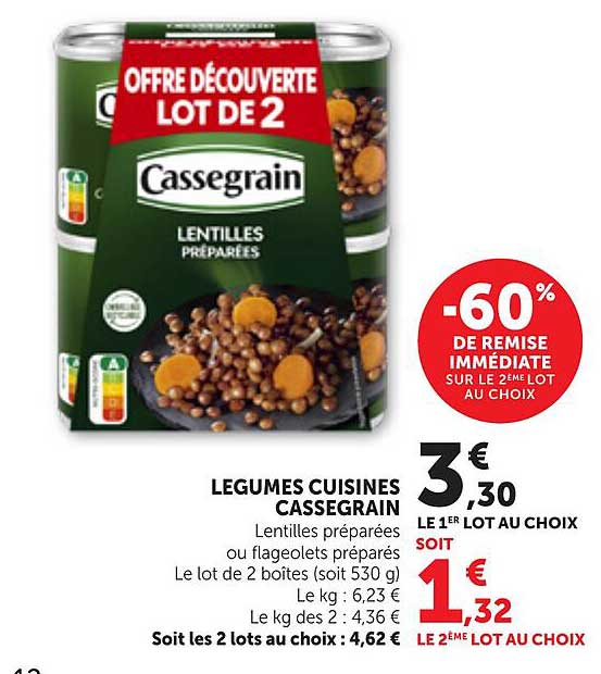 OFFRE DÉCOUVERTE LOT DE 2