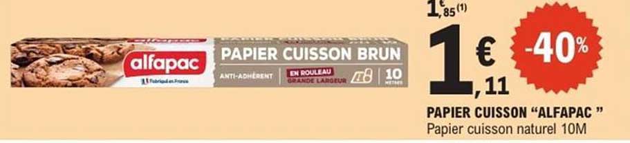 PAPIER CUISSON BRUN