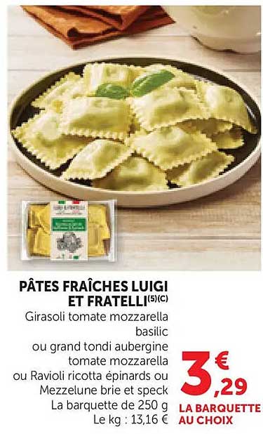 PÂTES FRAÎCHES LUIGI ET FRATELLI