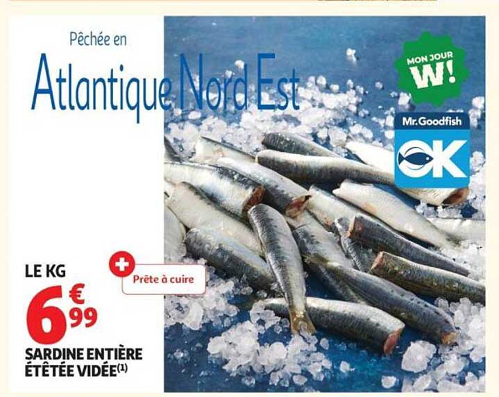 Pêchée en Atlantique Nord Est