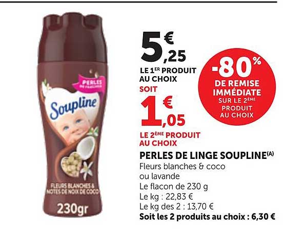 PERLES DE LINGE SOUPLINE(A)