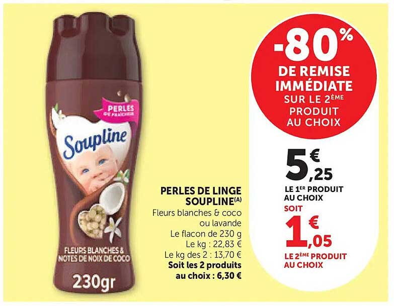 PERLES DE LINGE SOUPLINE(A)