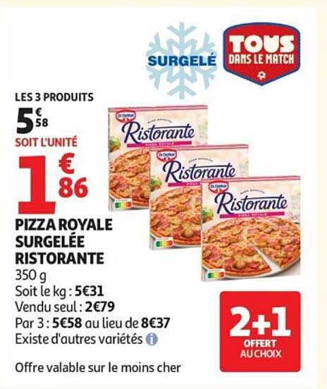 PIZZA ROYALE SURGELÉE RISTORANTE