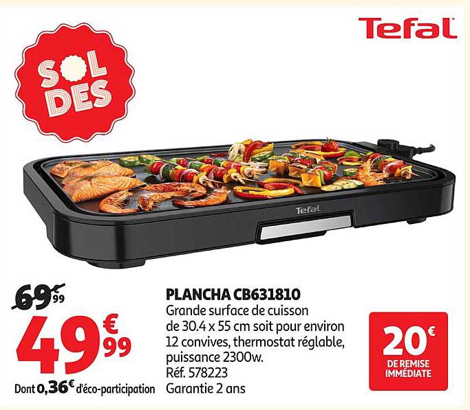 PLANCHA CB631810