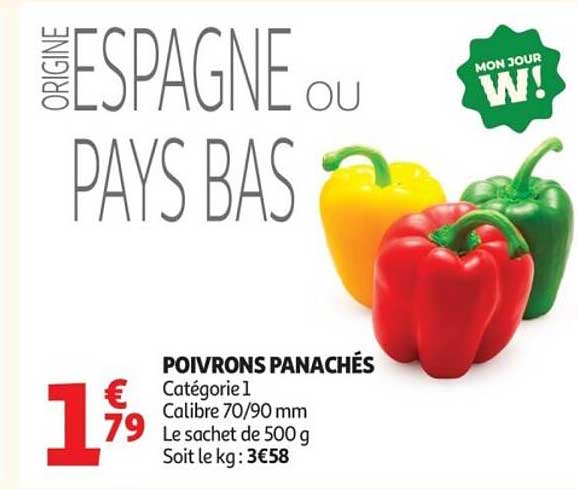 POIVRONS PANACHÉS