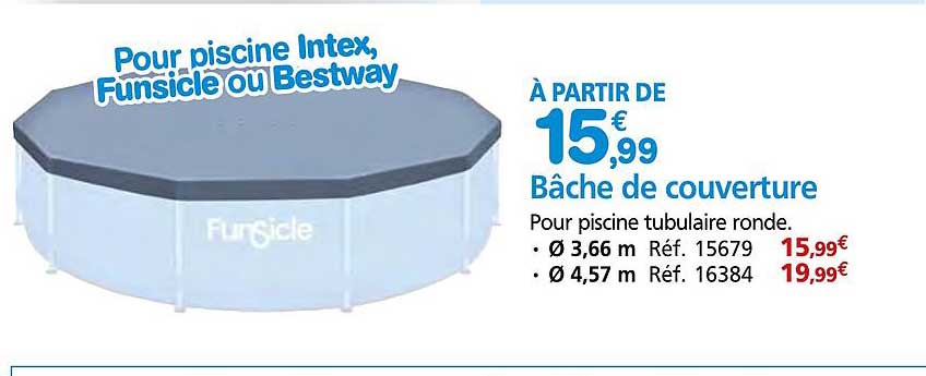 Pour piscine Intex, Funsicle ou Bestway