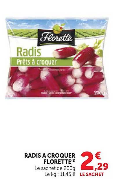 RADIS A CROQUER FLORETTE(1)
