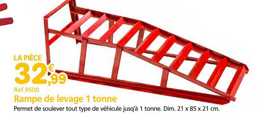 Rampe de levage 1 tonne