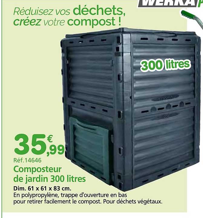 Réduisez vos déchets, créez votre compost !