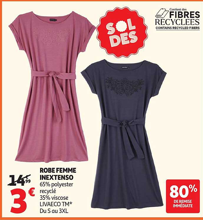 ROBE FEMME INEXTENSO