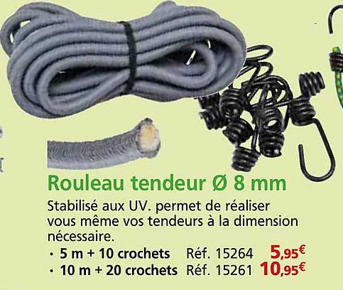 Rouleau tendeur Ø 8 mm
