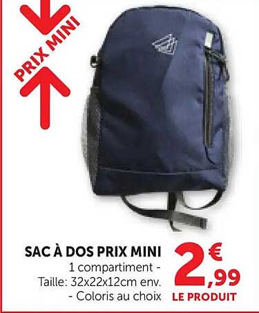 SAC À DOS PRIX MINI