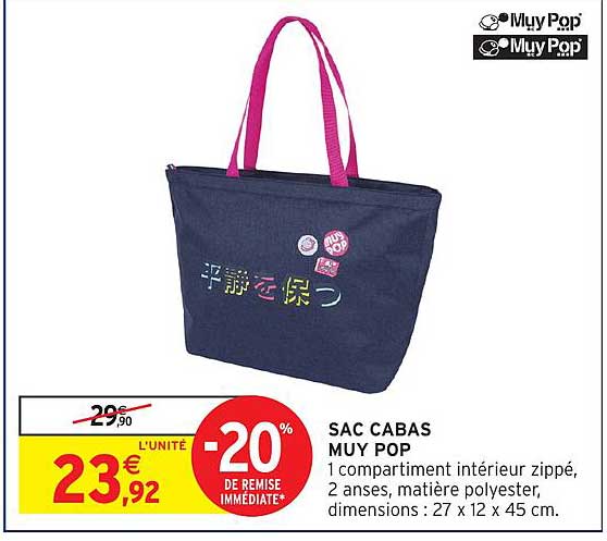 SAC CABAS MUY POP