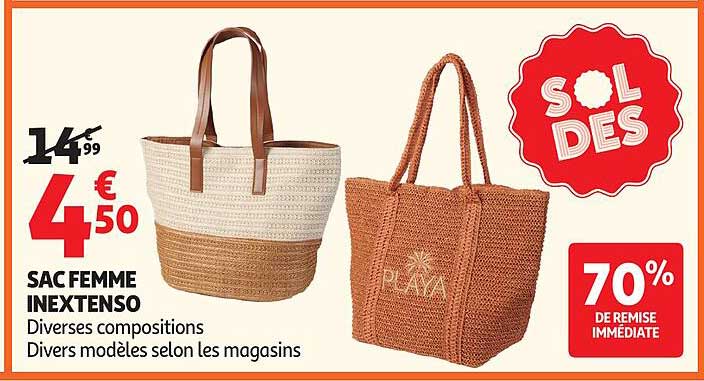 SAC FEMME INEXTENSO