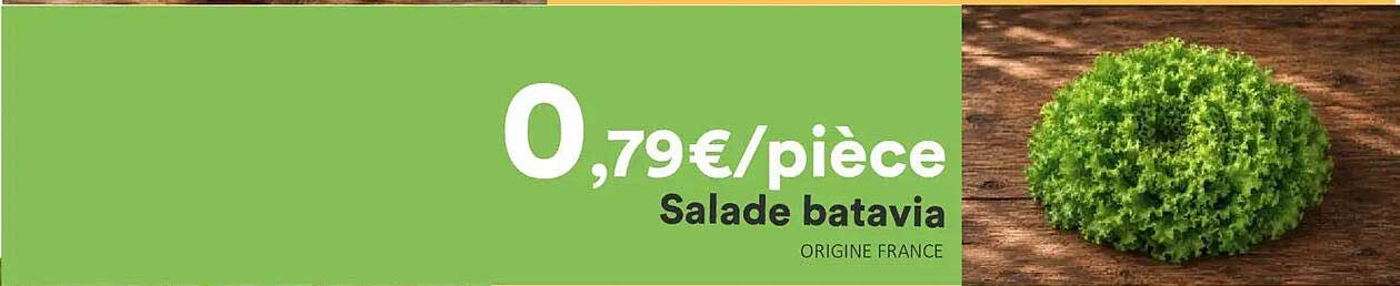 Salade batavia