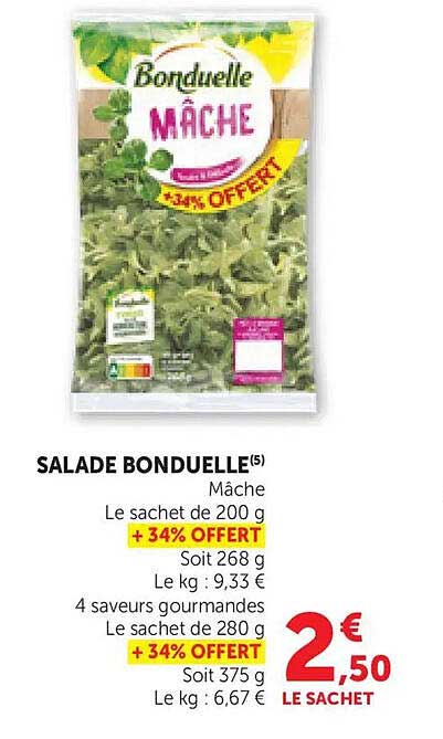 SALADE BONDUELLE