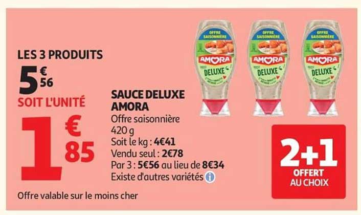 SAUCE DELUXE AMORA