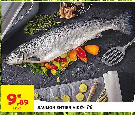 SAUMON ENTIER VIDÉ(3)