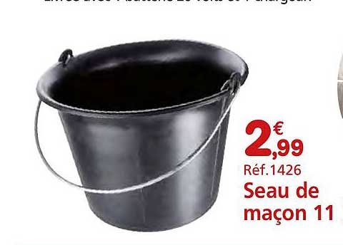 Seau de maçon 11