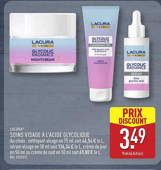 SOINS VISAGE À L’ACIDE GLYCOLIQUE