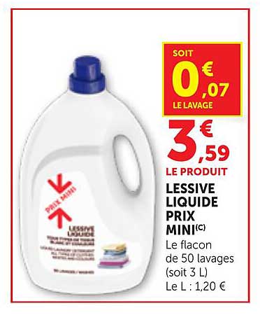 SOIT 0€07 LE LAVAGE