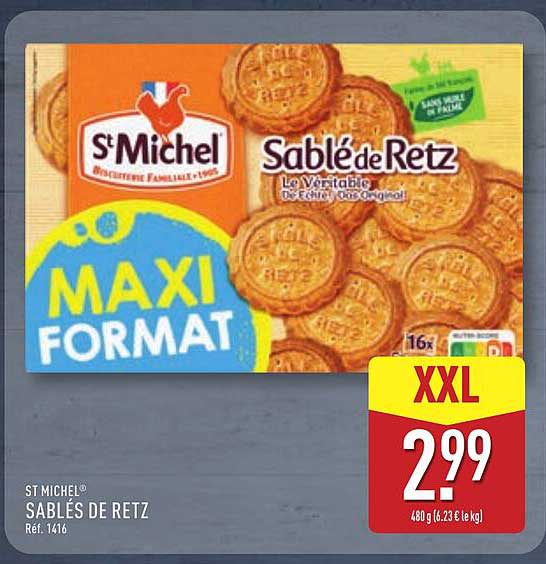 ST MICHEL® SABLÉS DE RETZ