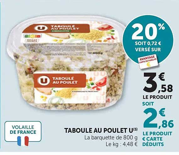 TABOULÉ AU POULET