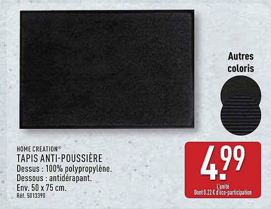 TAPIS ANTI-POUSSIÈRE