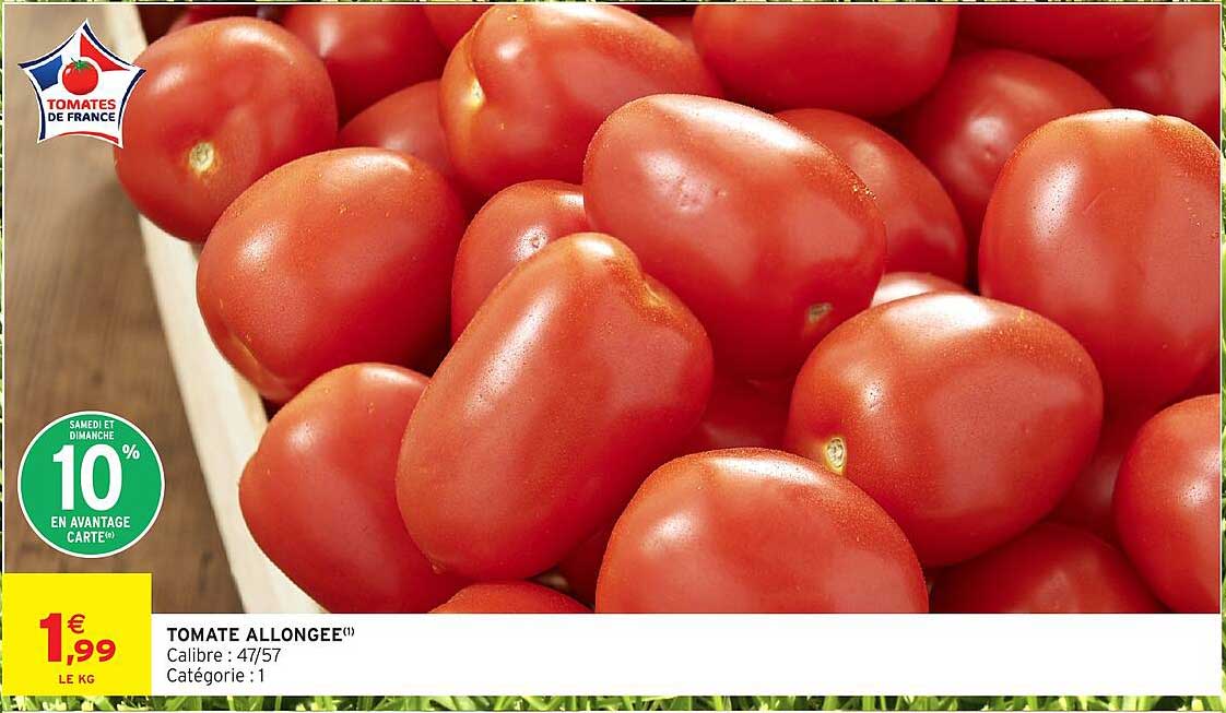 TOMATE ALLONGEE(*)