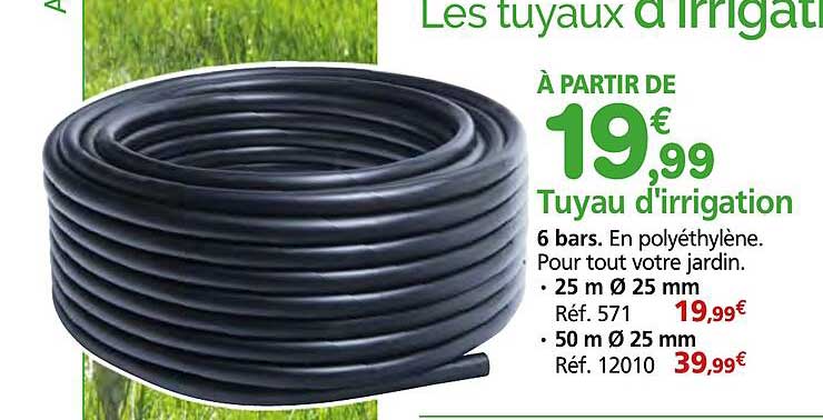 Tuyau d'irrigation